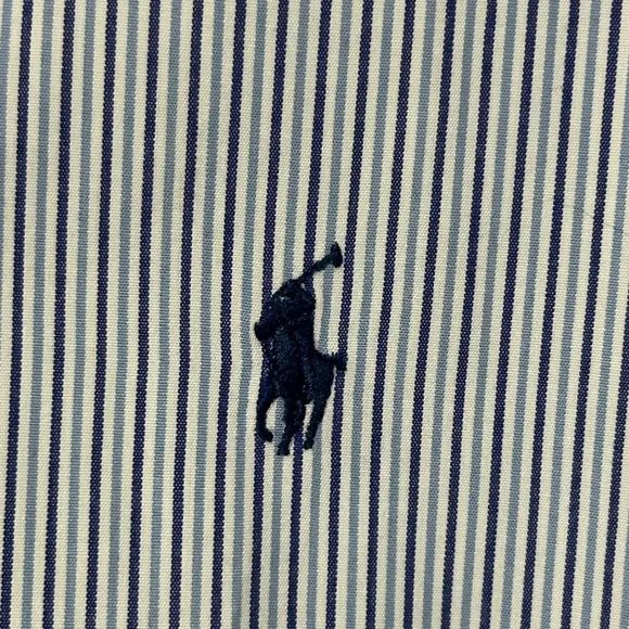 Ralph Lauren XL Men’s button down striped long sleeve shirt - Picture 4 of 15